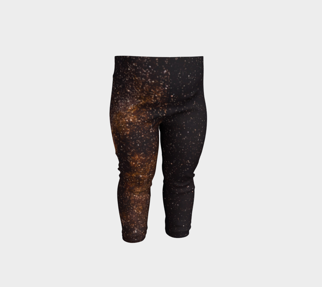 Brown Universe Baby Leggings preview #1