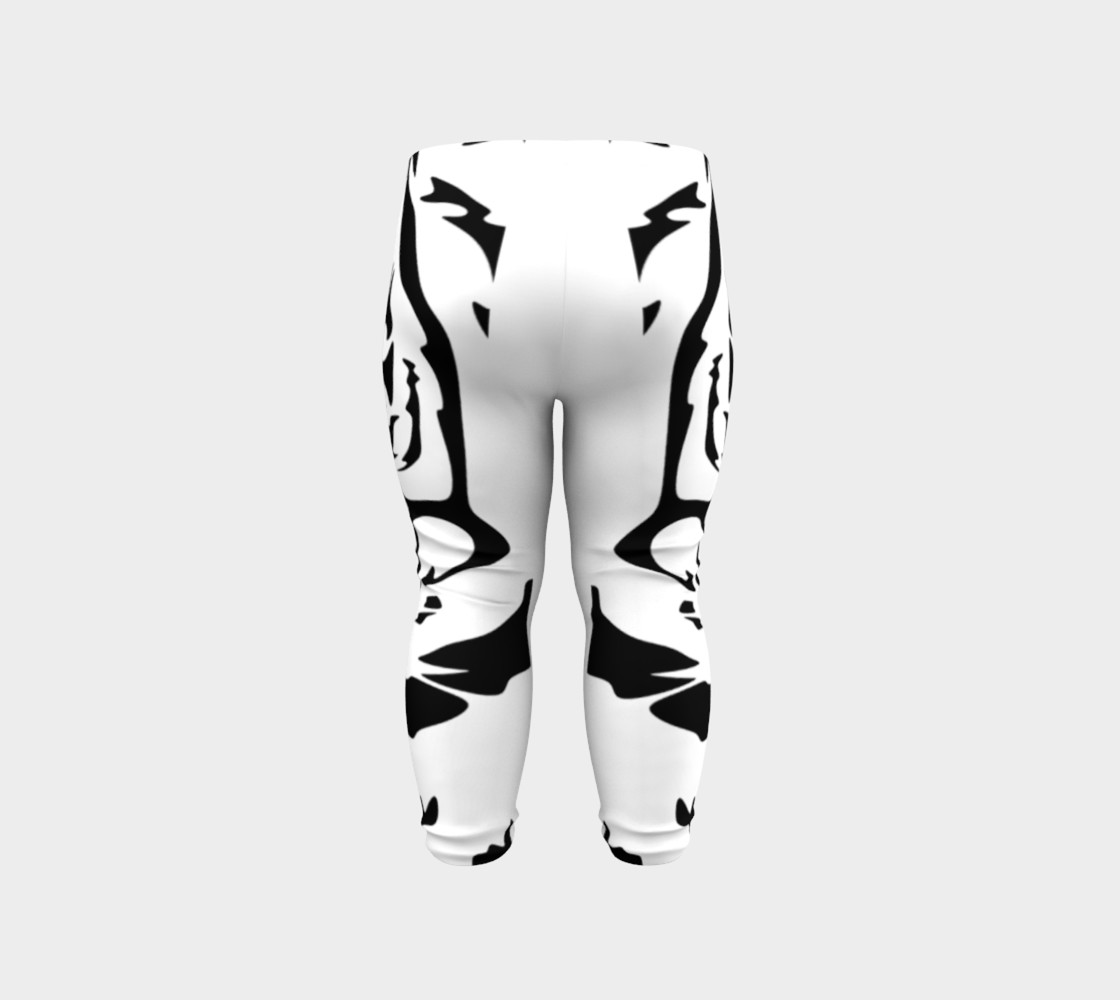 White Tiger Baby Leggings preview #6