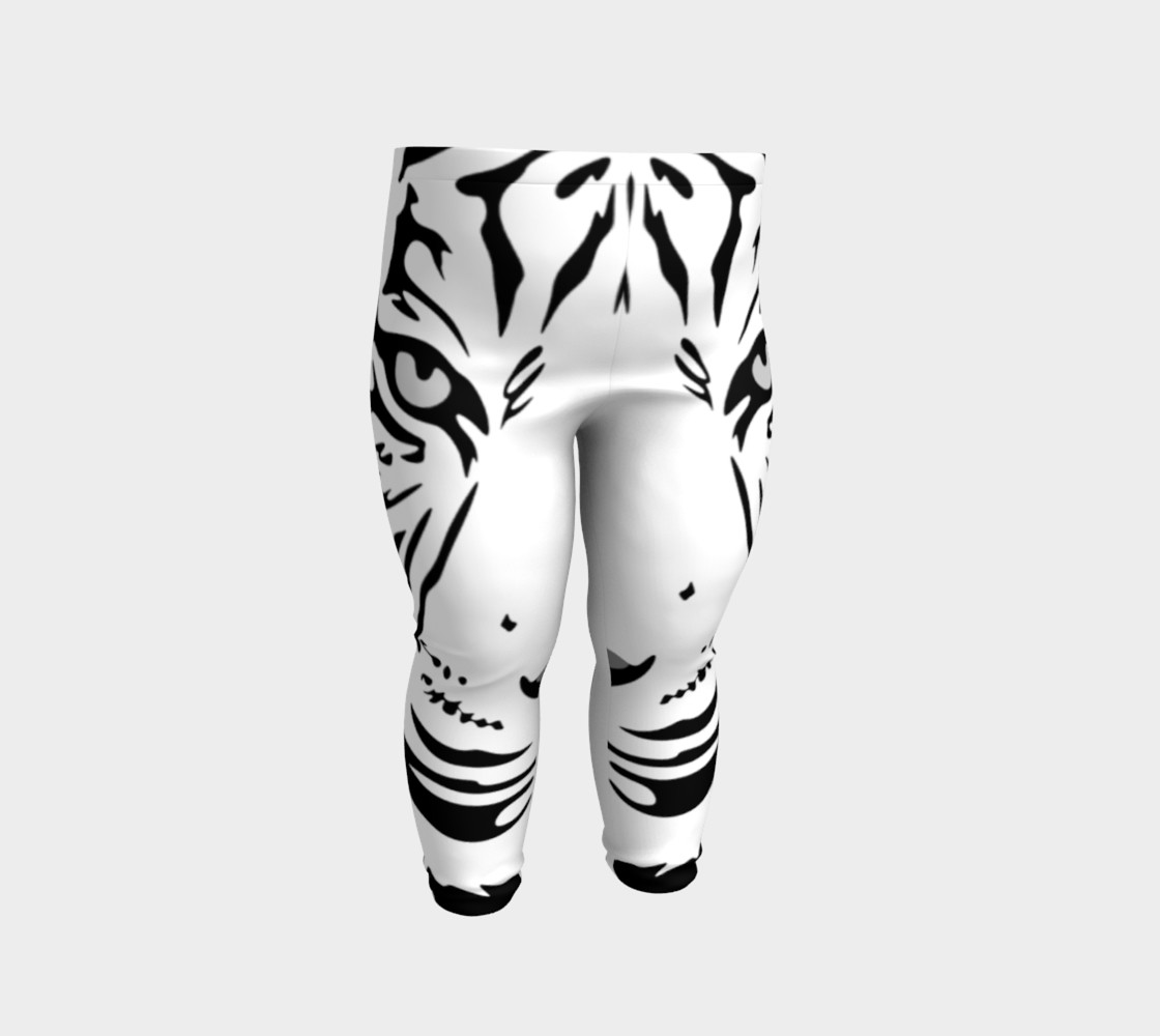 White Tiger Baby Leggings preview #2