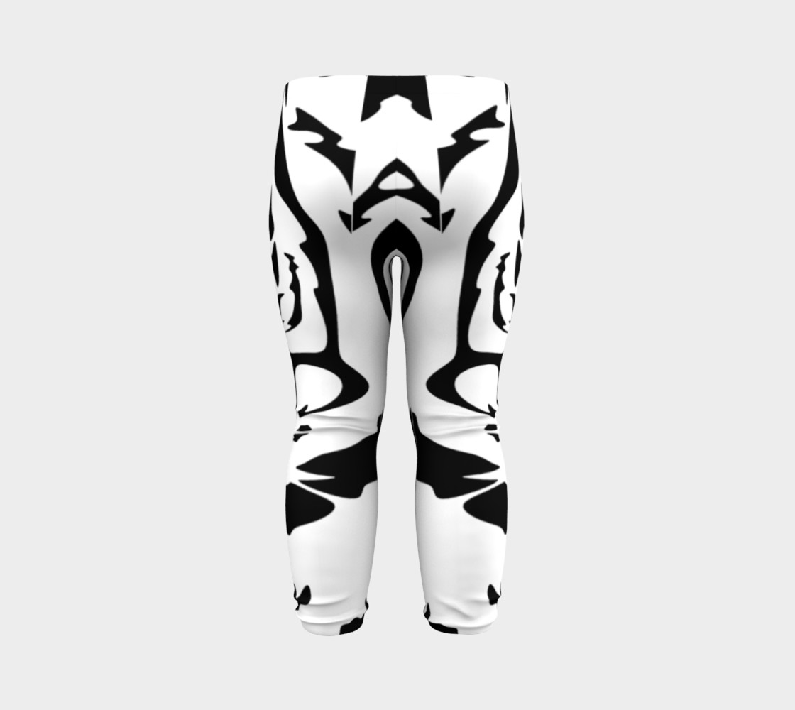 White Tiger Baby Leggings preview #7