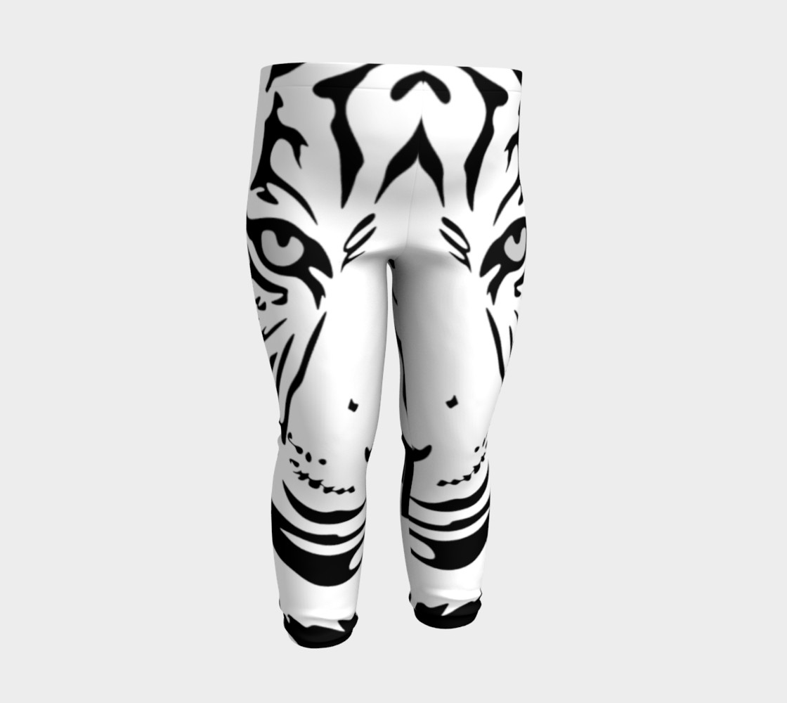 White Tiger Baby Leggings preview #3