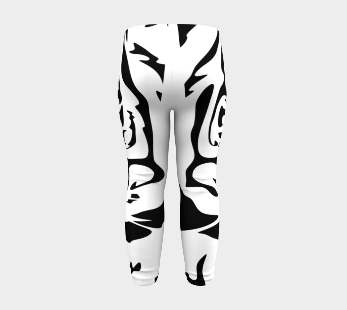 White Tiger Baby Leggings preview #8