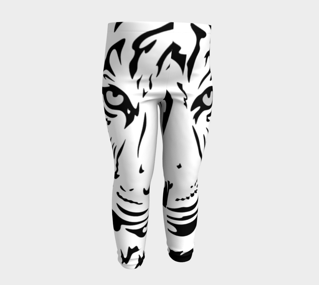 White Tiger Baby Leggings preview #4