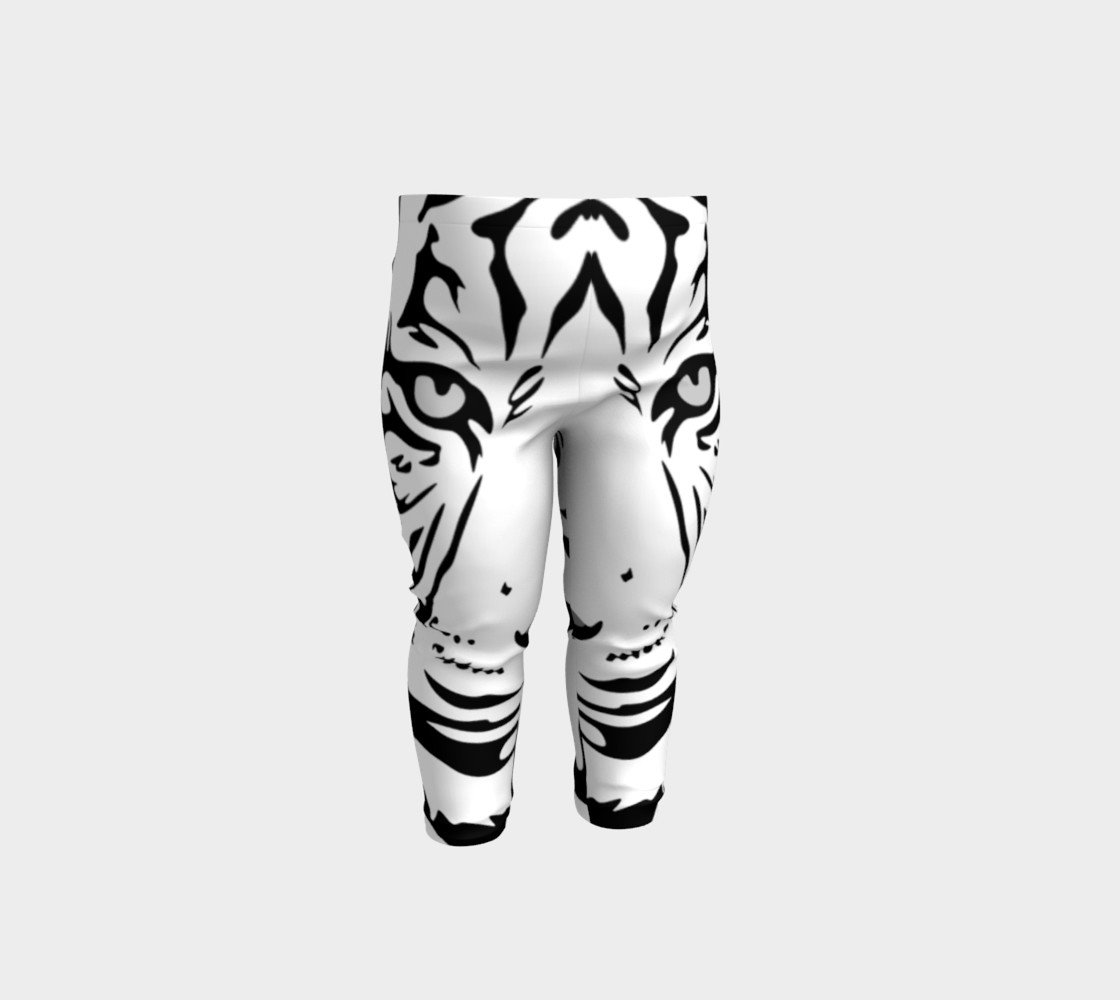 White Tiger Baby Leggings preview #1