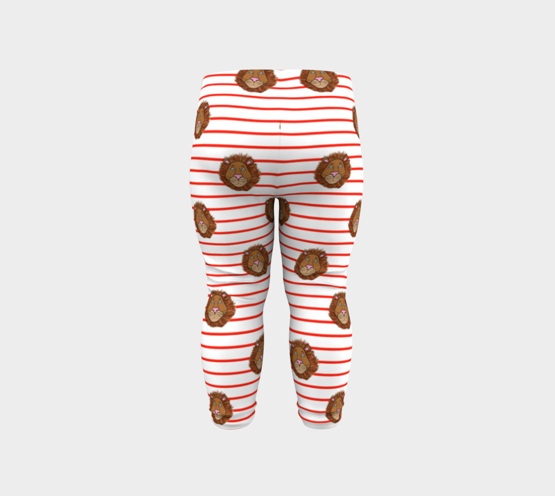 Leo the Lion Baby Leggings preview #6