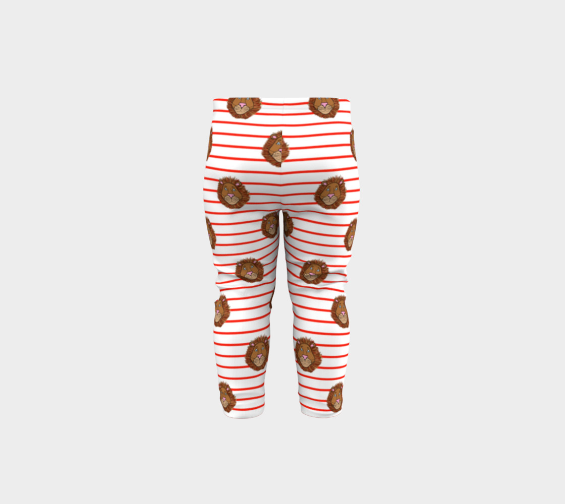 Leo the Lion Baby Leggings preview #5