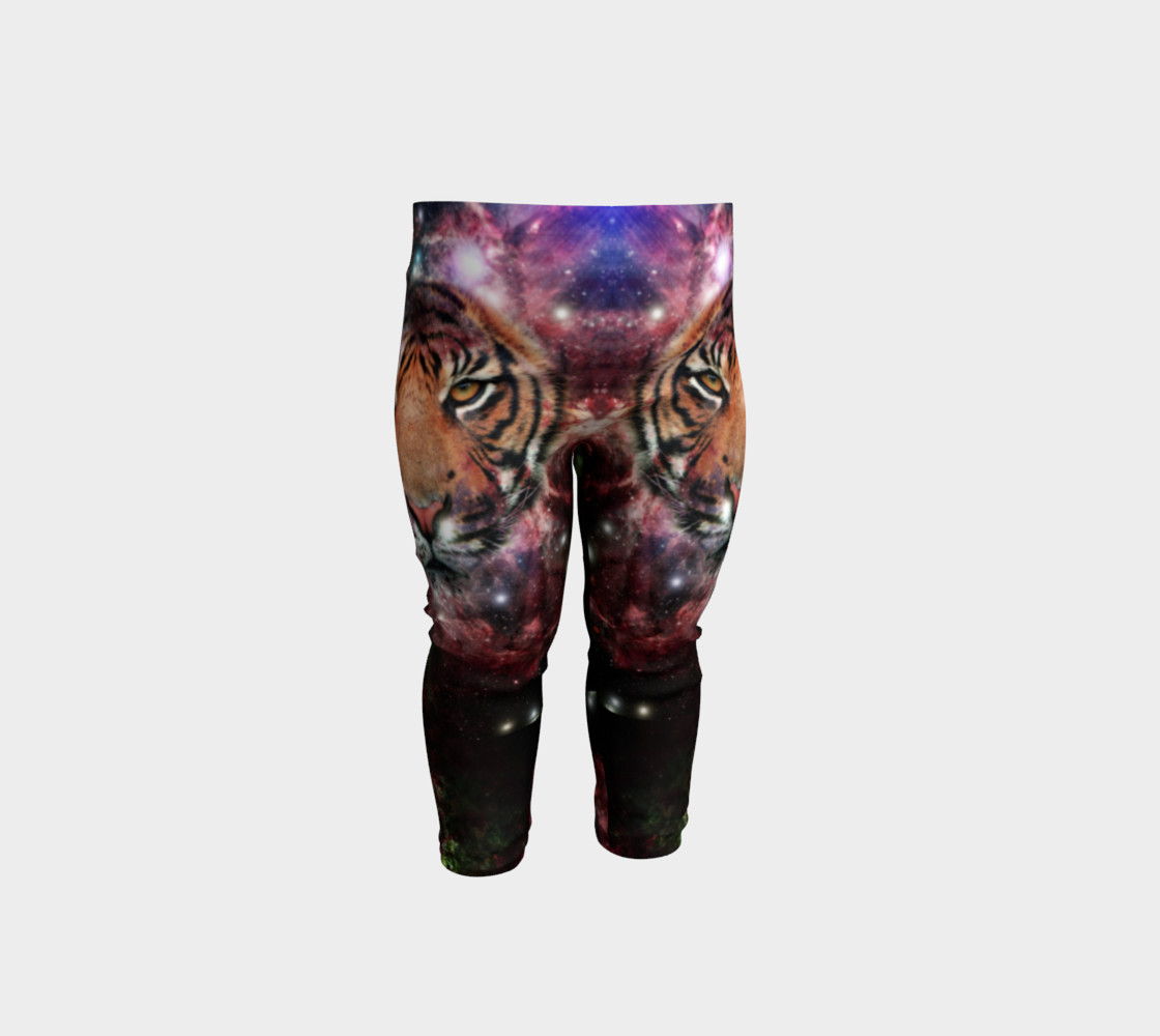 Tiger Galaxy Baby Leggings preview #1