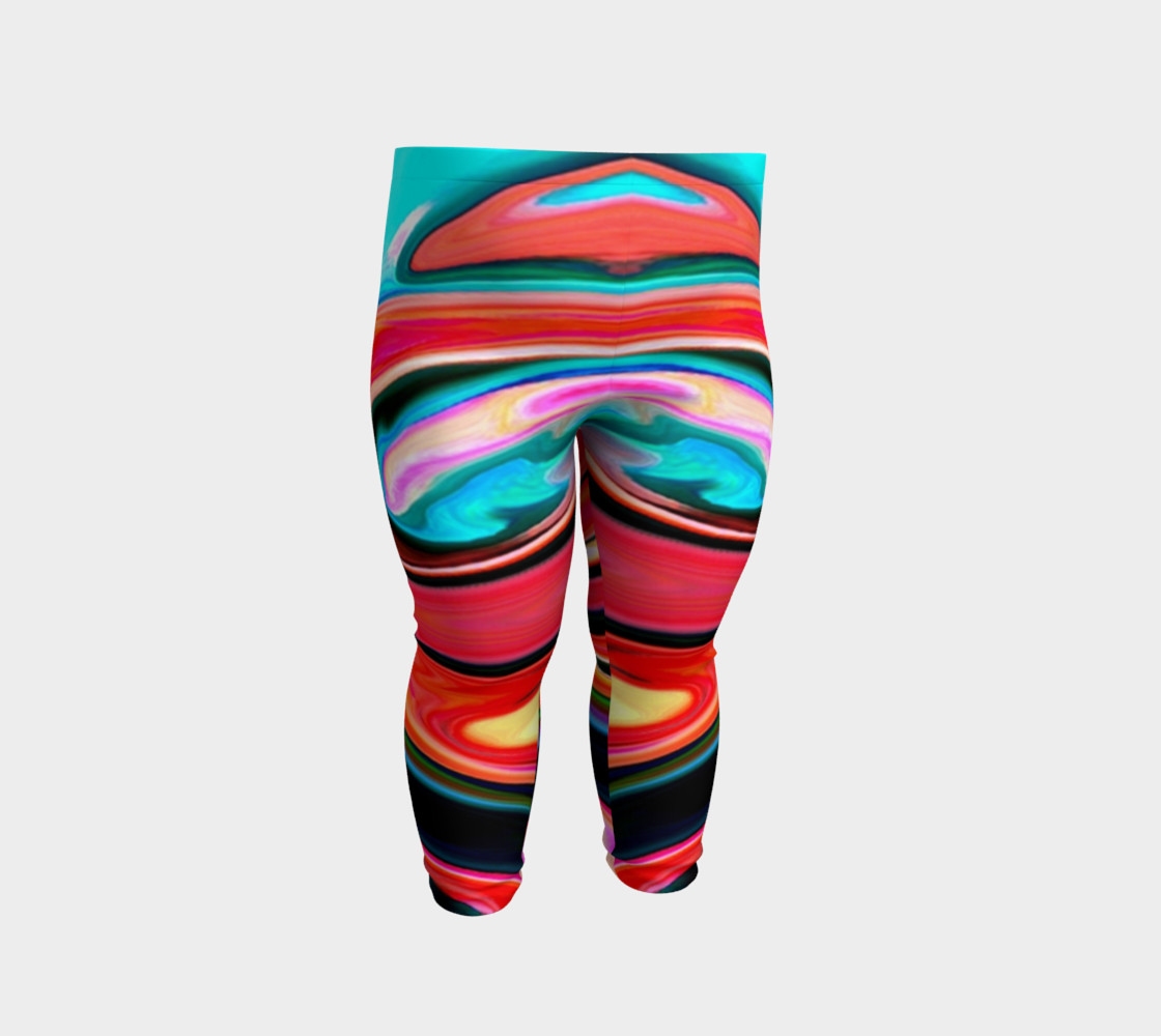 Tigerlily abstract baby leggings preview #2