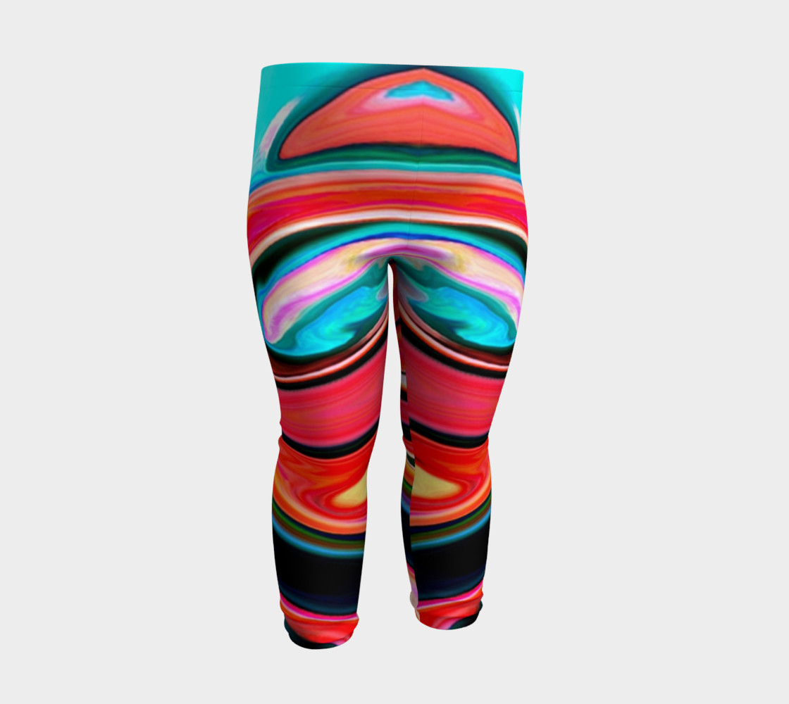Tigerlily abstract baby leggings preview #3