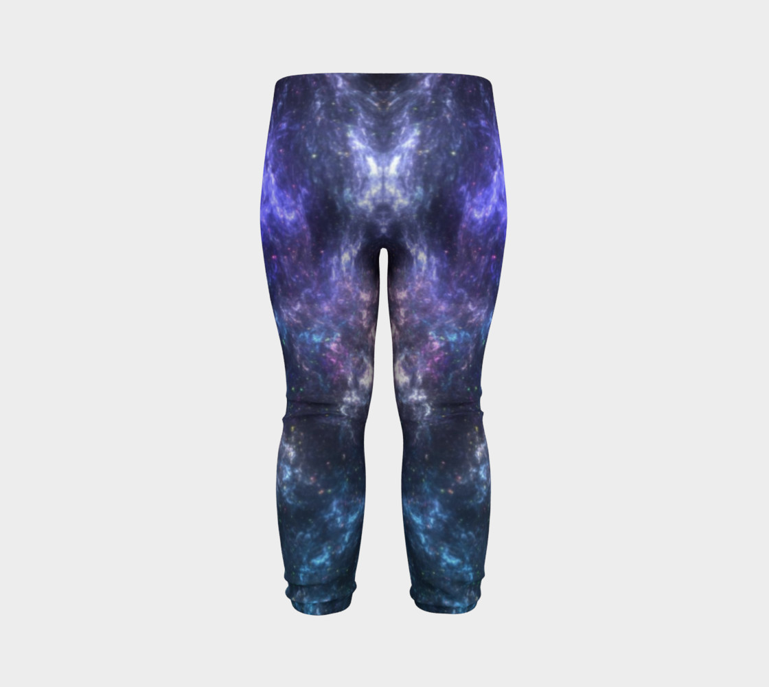Center of the Galaxy Kids' Leggings preview #7