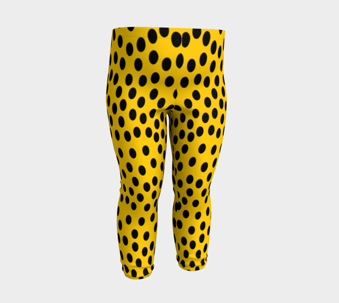 polka dot baby leggings