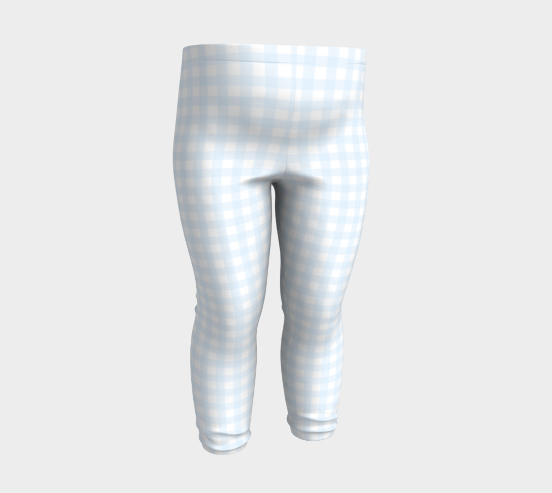 Aperçu 3D de Gingham Baby Leggings