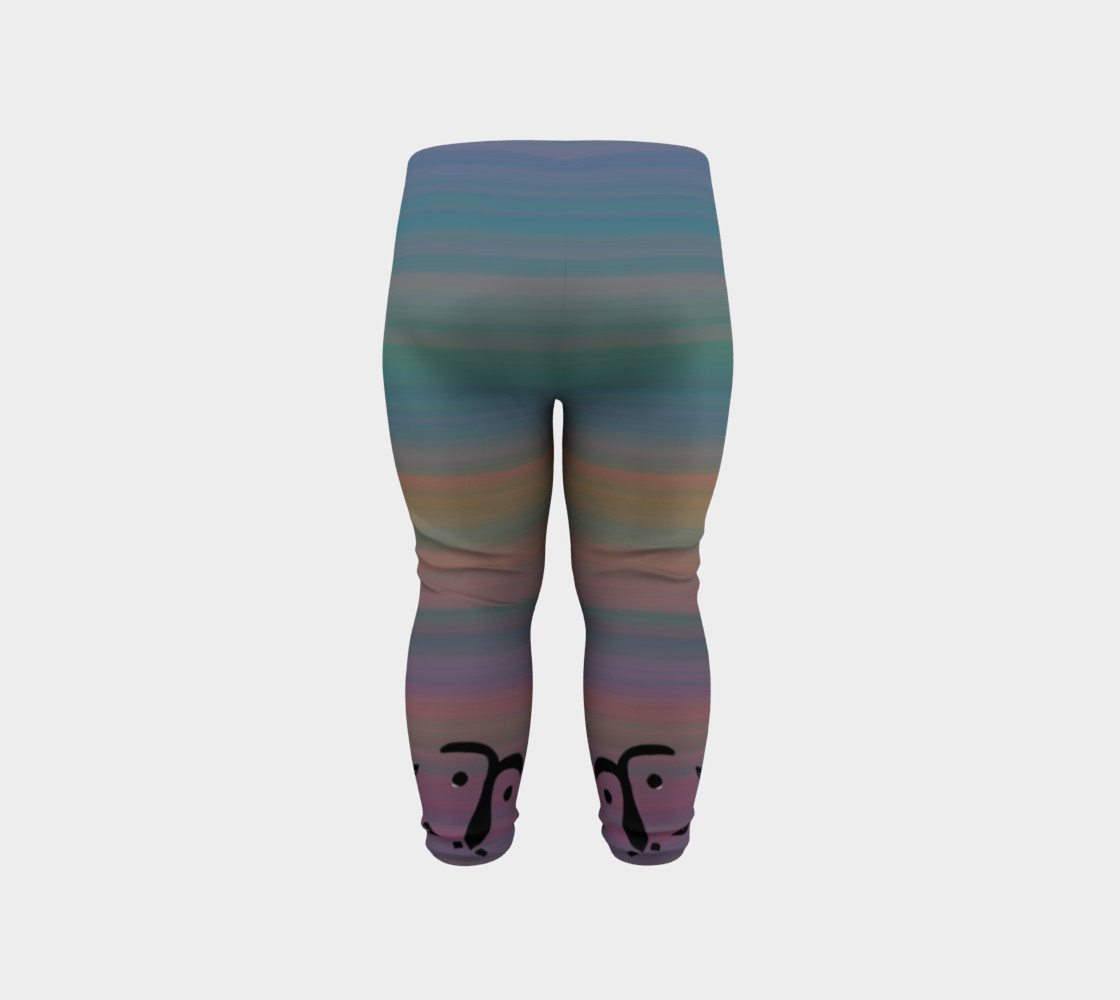 Baby Leggings w/Dancer petroglyphs preview #6