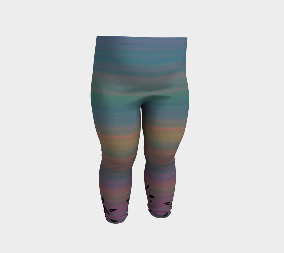 Baby Leggings w/Dancer petroglyphs preview #2