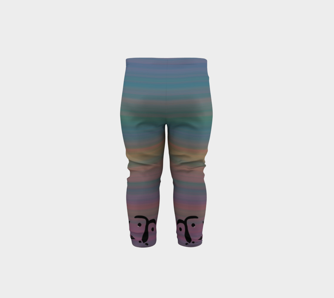 Baby Leggings w/Dancer petroglyphs preview #5