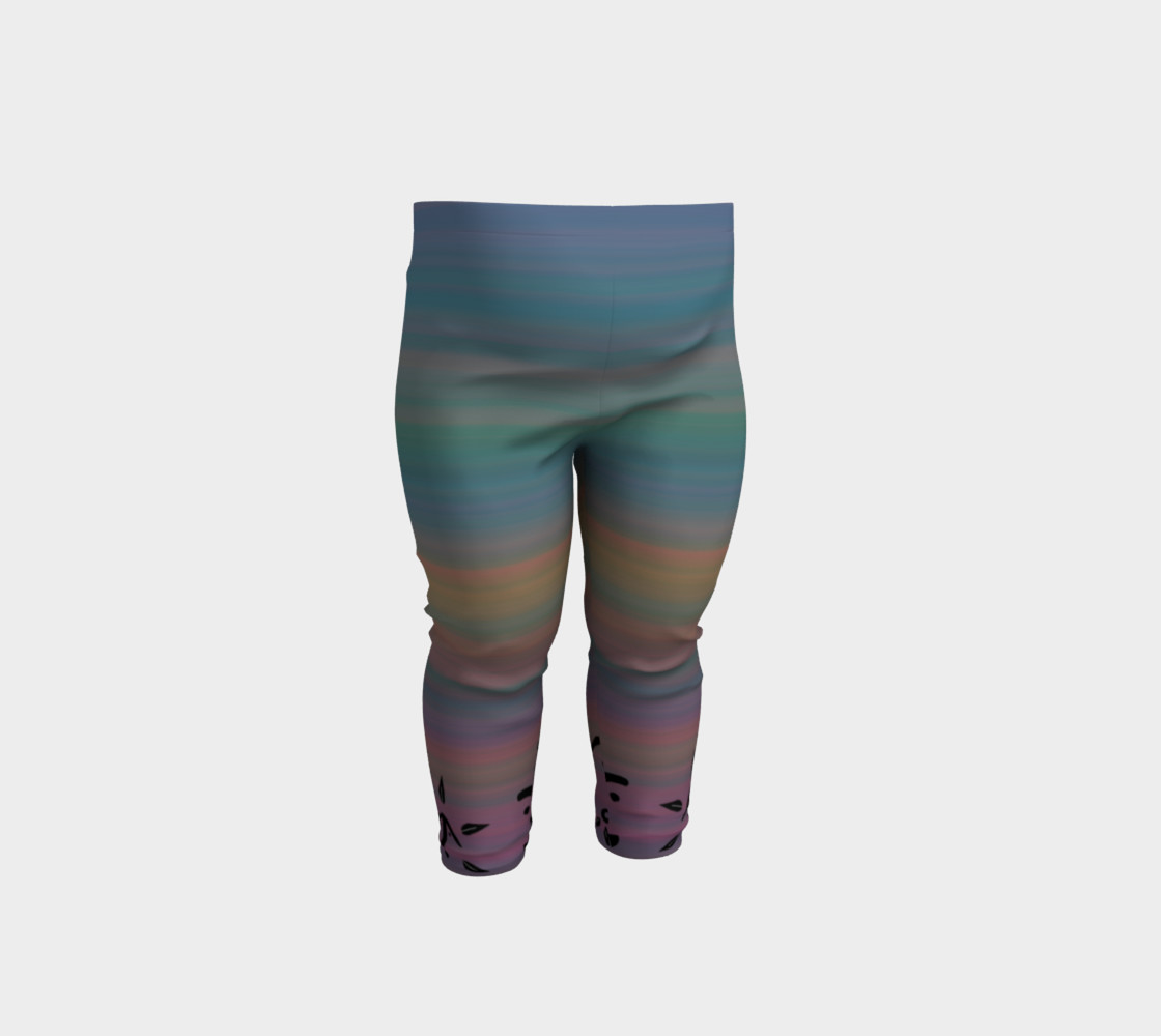 Baby Leggings w/Dancer petroglyphs preview #1
