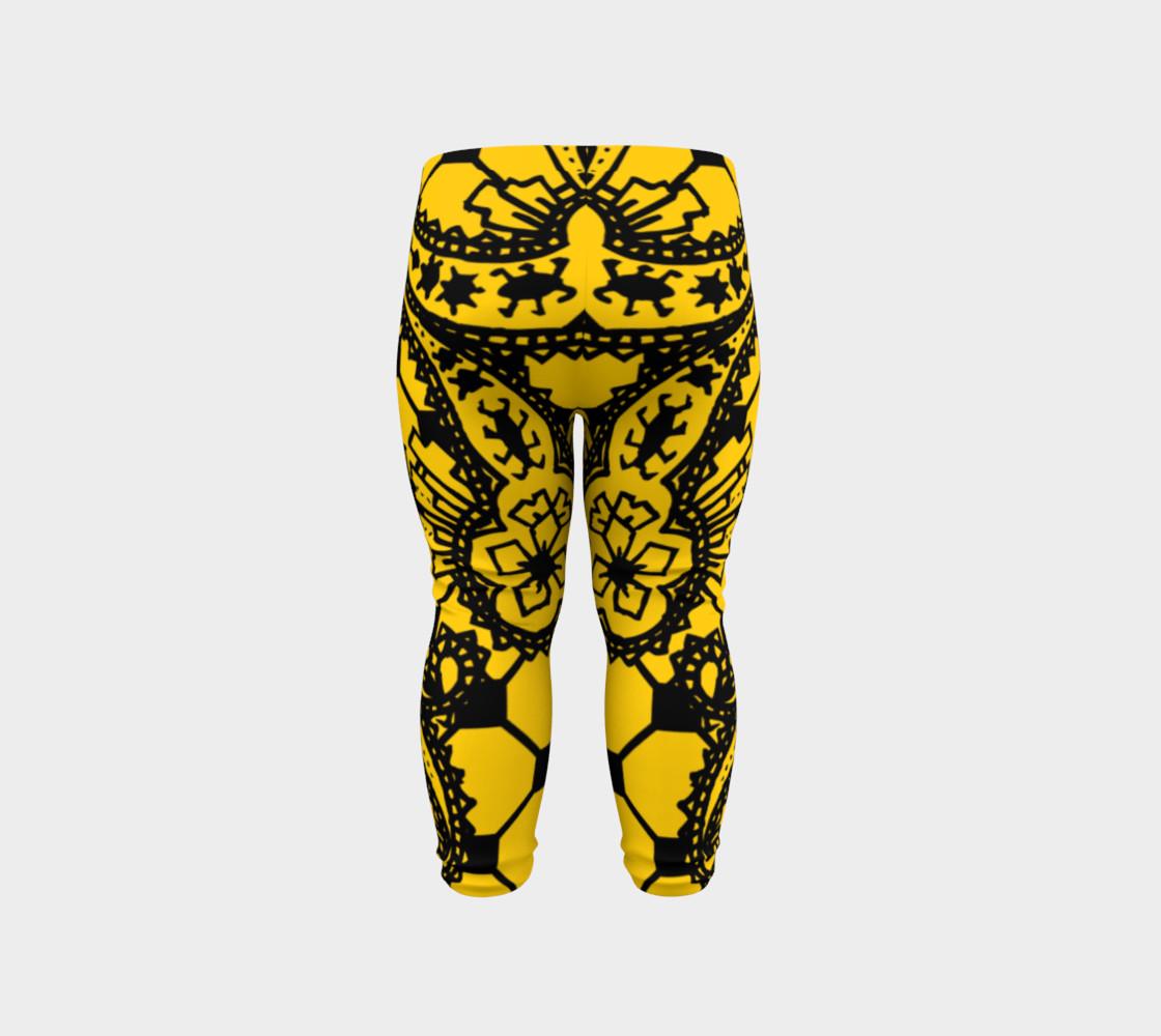 Yellow Grid Paisley Pattern Minton Black Yellow Tile Pattern Paisley Henna Art preview #6