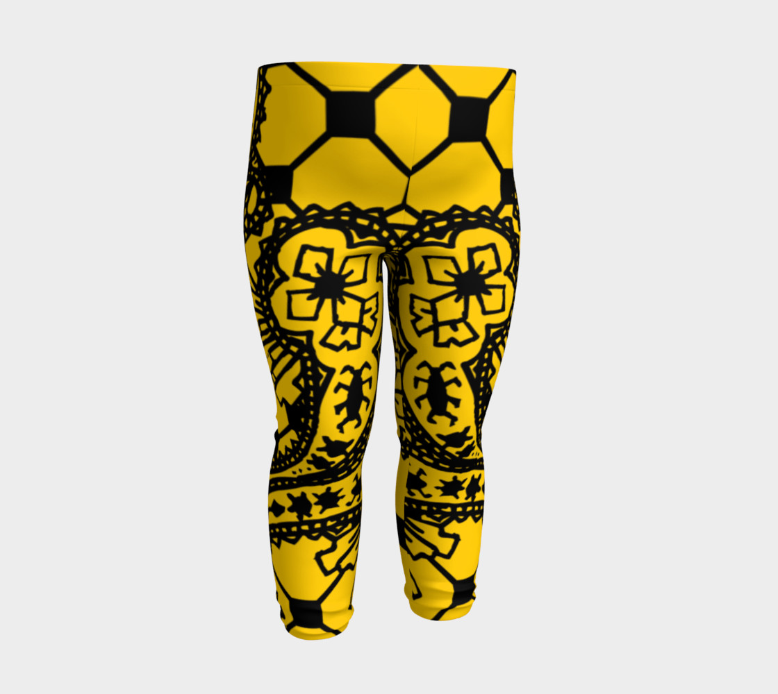 Yellow Grid Paisley Pattern Minton Black Yellow Tile Pattern Paisley Henna Art preview #3
