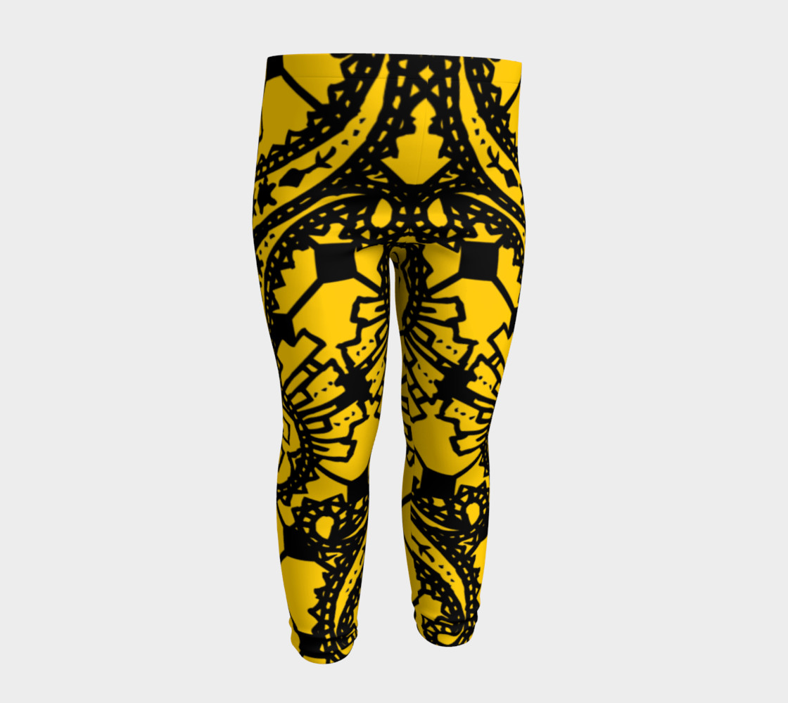 Yellow Grid Paisley Pattern Minton Black Yellow Tile Pattern Paisley Henna Art preview #4