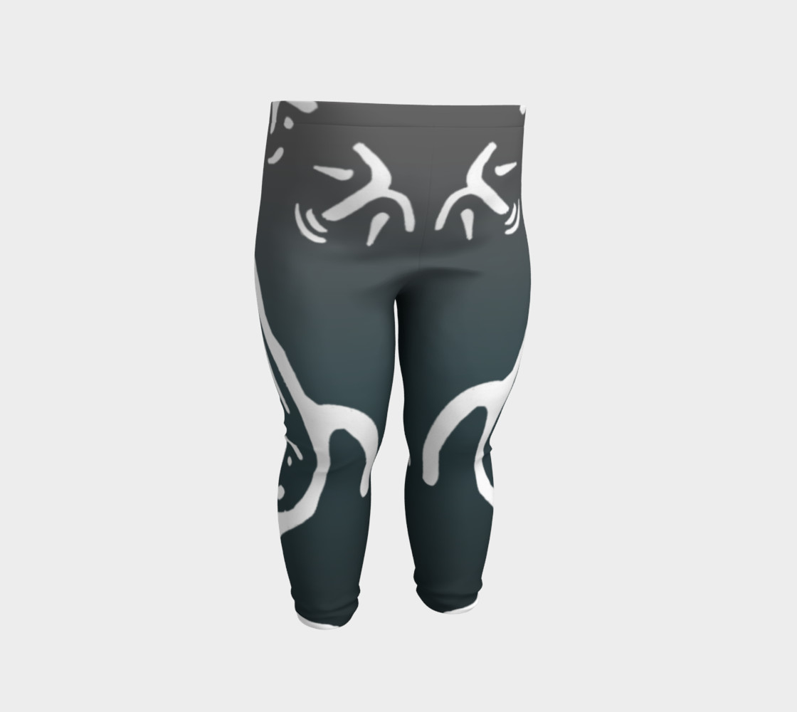 Baby leggings w/whale petro preview #2