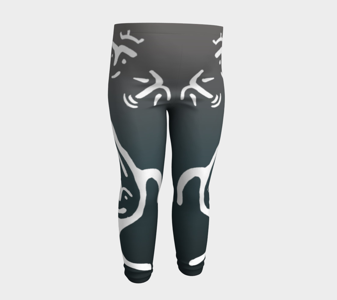 Baby leggings w/whale petro preview #4