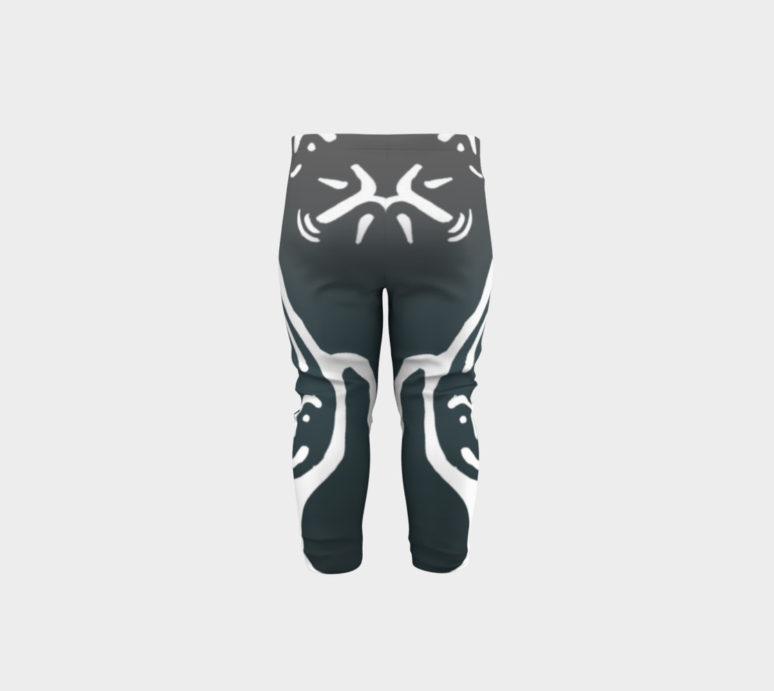 Baby leggings w/whale petro preview #5