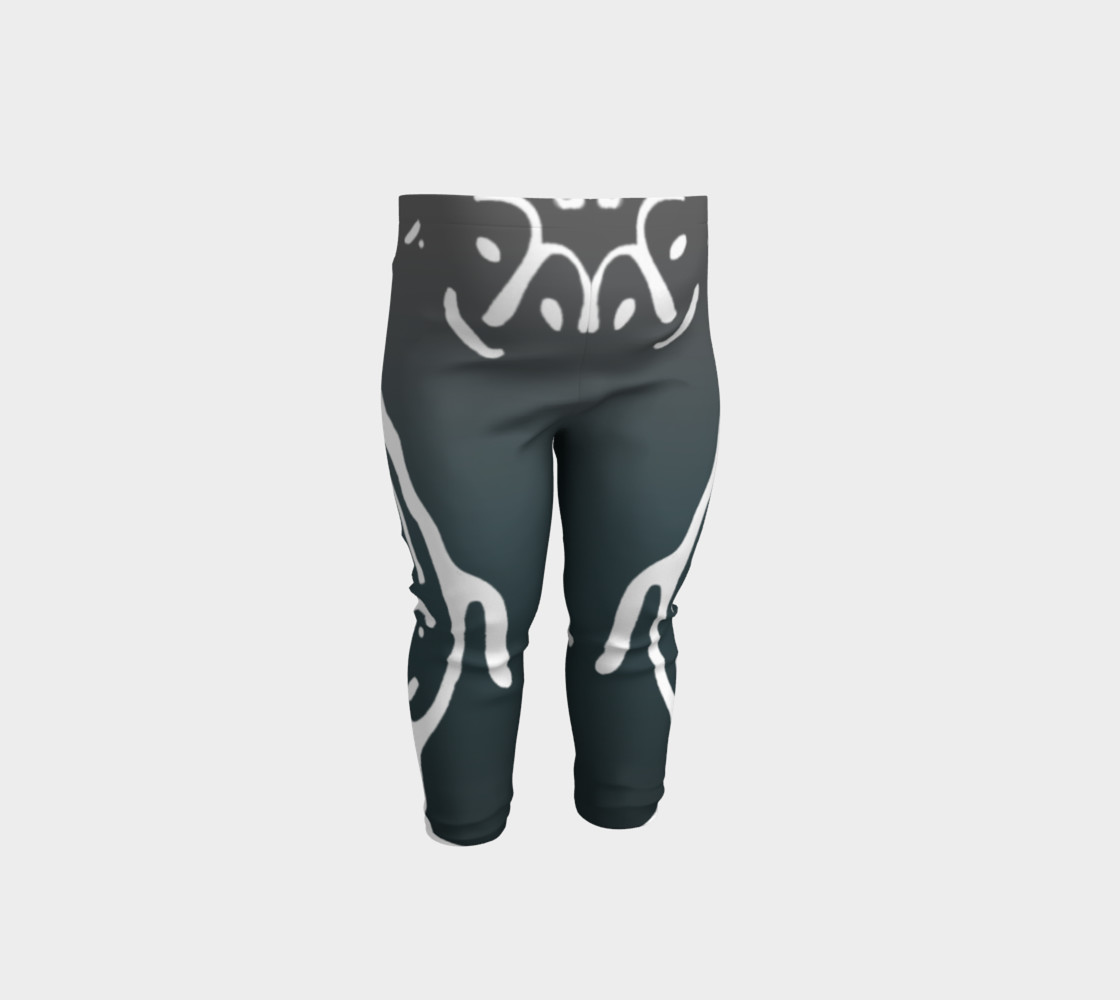 Baby leggings w/whale petro preview #1