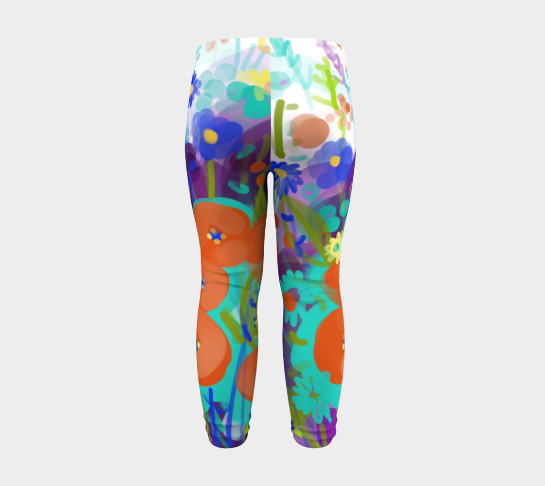 Leggings bébé explosion de fleurs preview #8