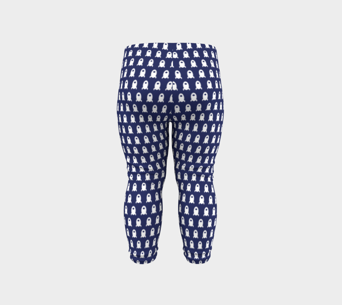 Rocket Ship Baby Leggins preview #6