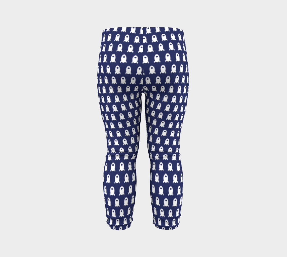 Rocket Ship Baby Leggins preview #7
