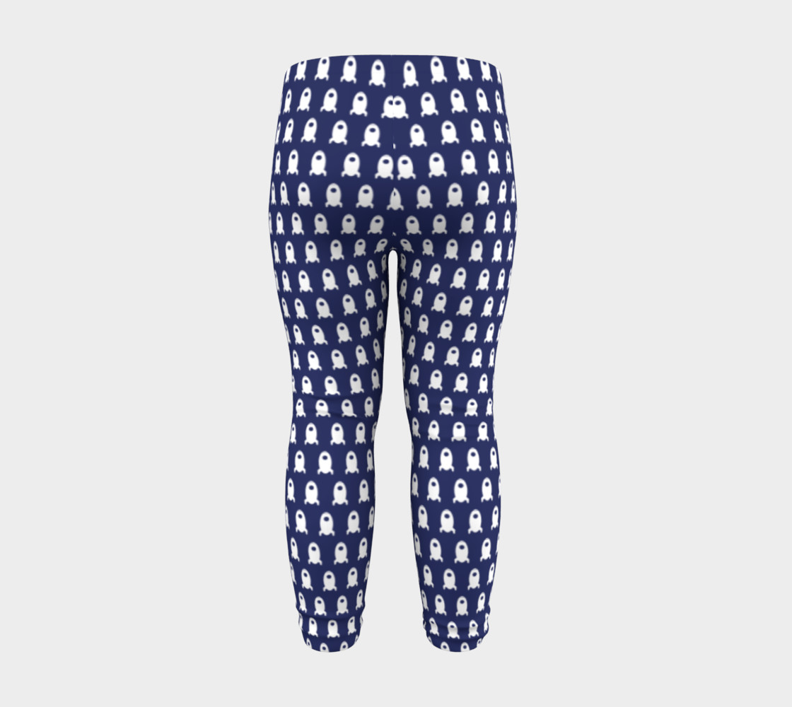 Rocket Ship Baby Leggins preview #8
