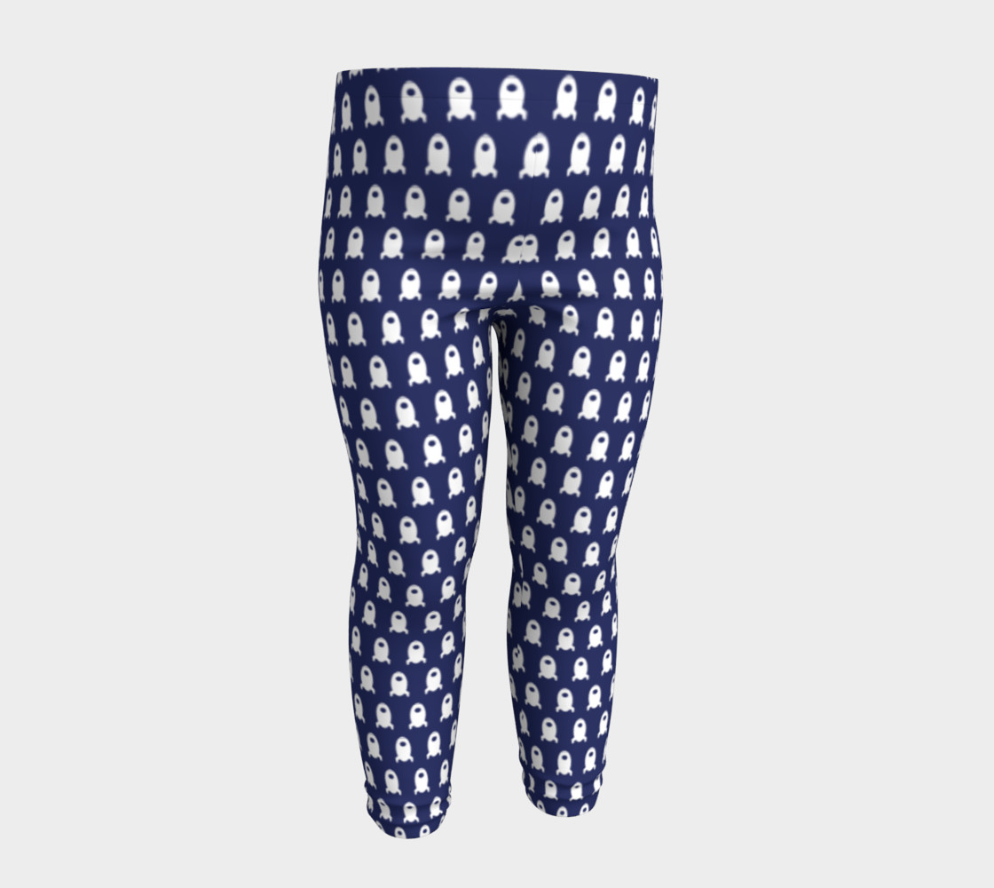 Rocket Ship Baby Leggins preview #4
