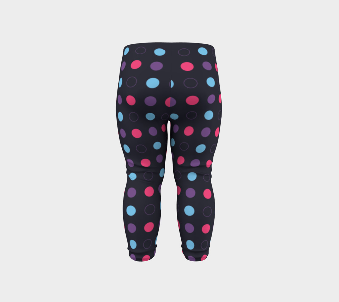 Disco Dots Baby Leggings preview #6