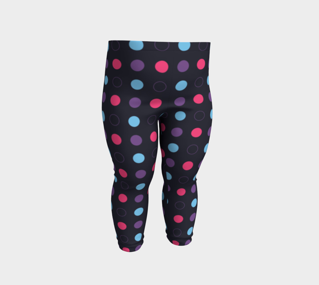 Disco Dots Baby Leggings preview #2