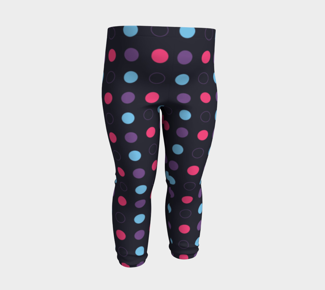 Disco Dots Baby Leggings preview #3
