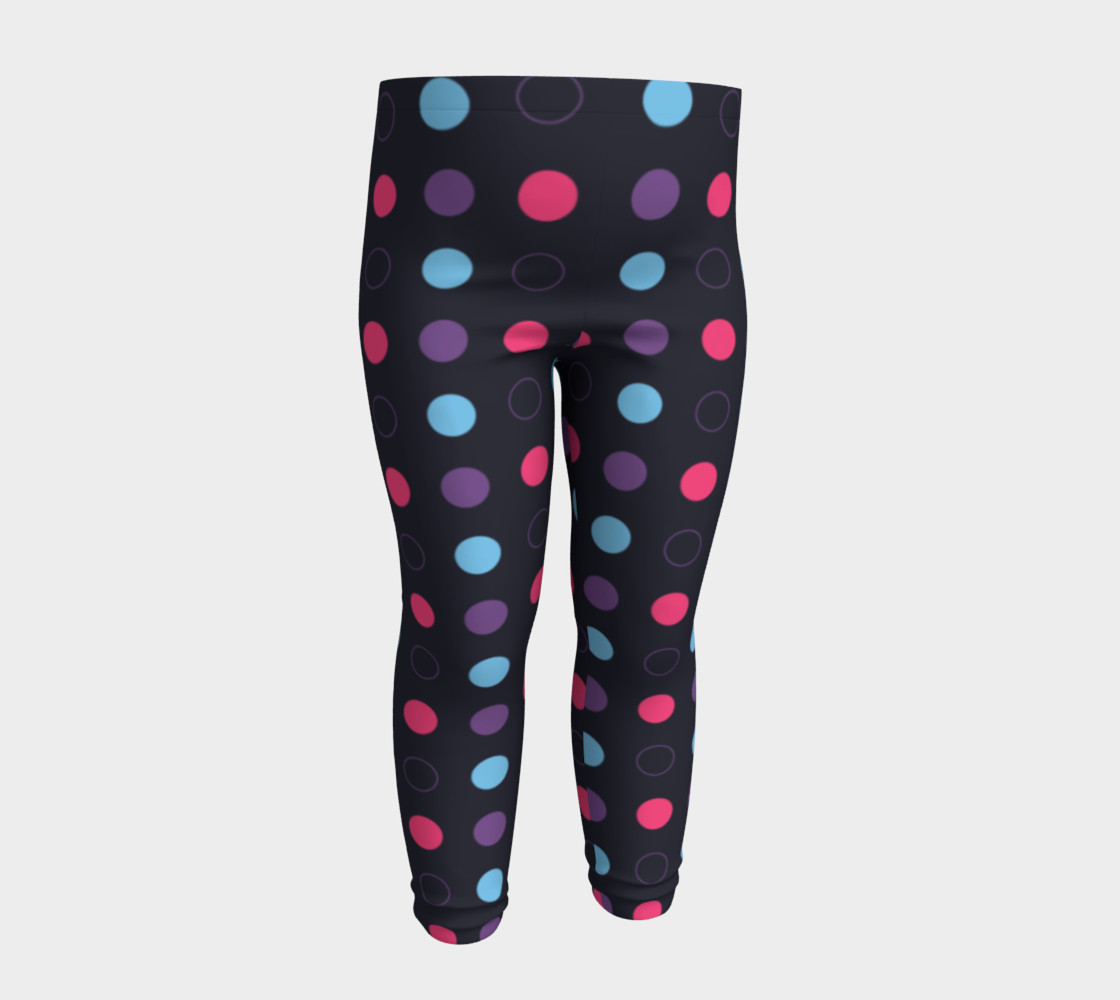 Disco Dots Baby Leggings preview #4