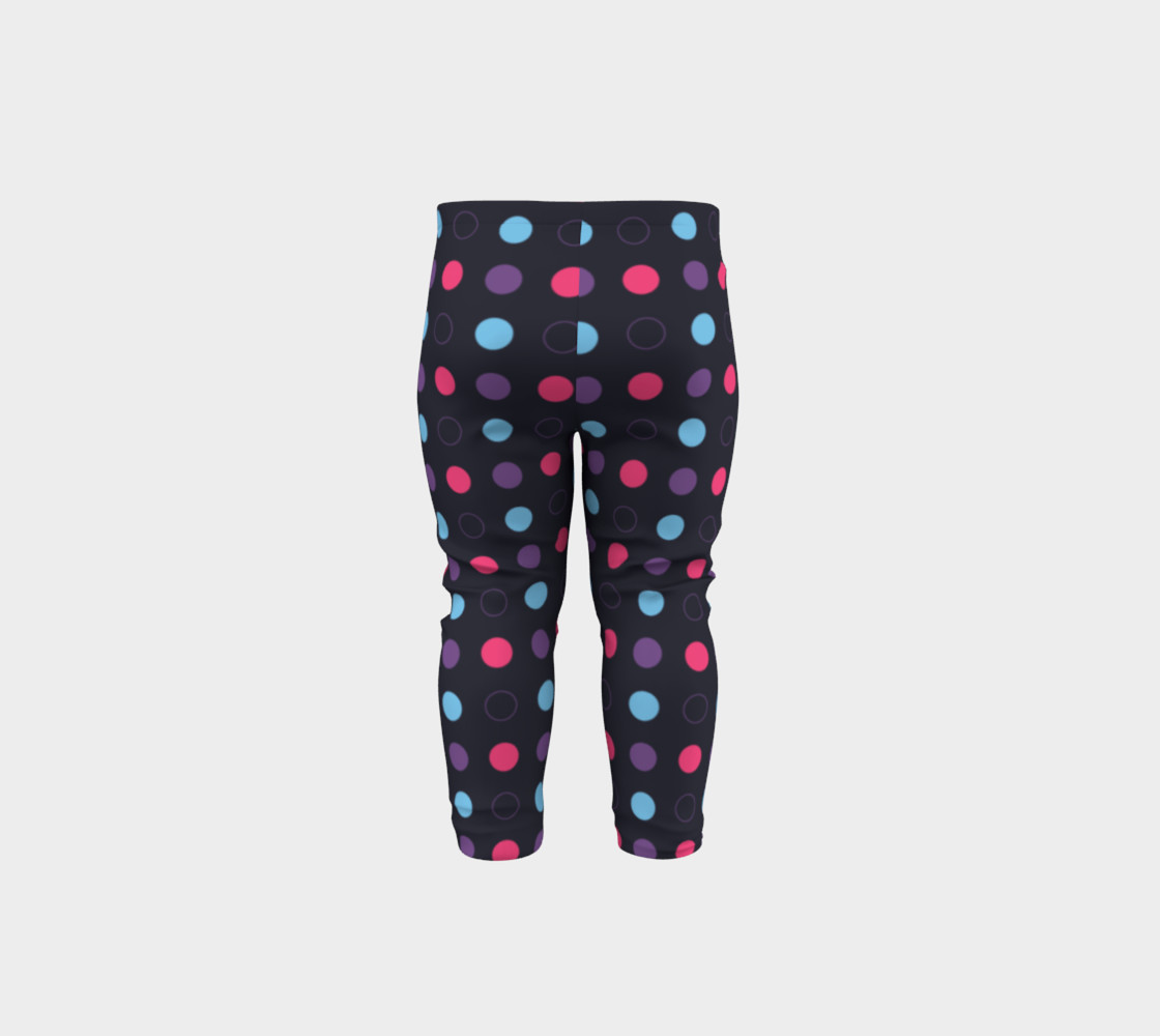 Disco Dots Baby Leggings preview #5
