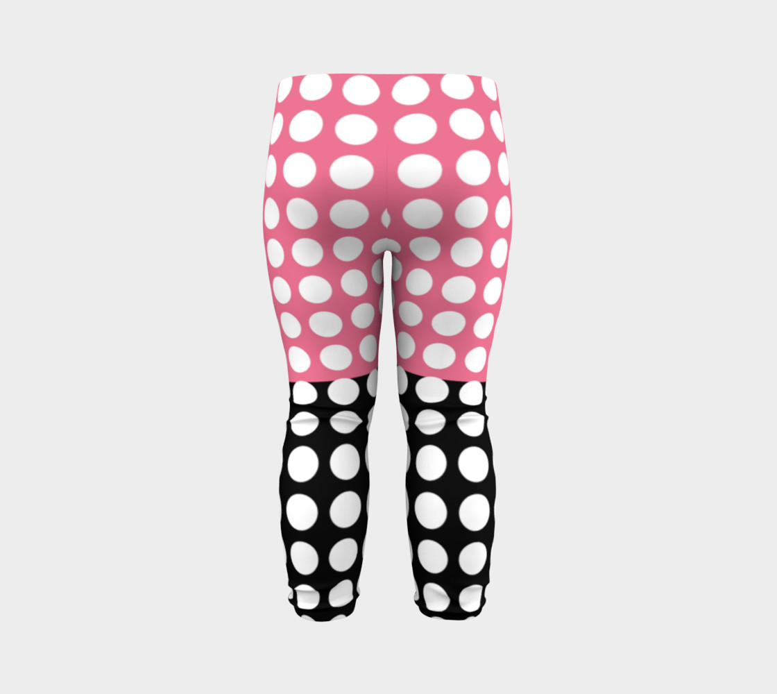 Pink and Black with white dots preview #7