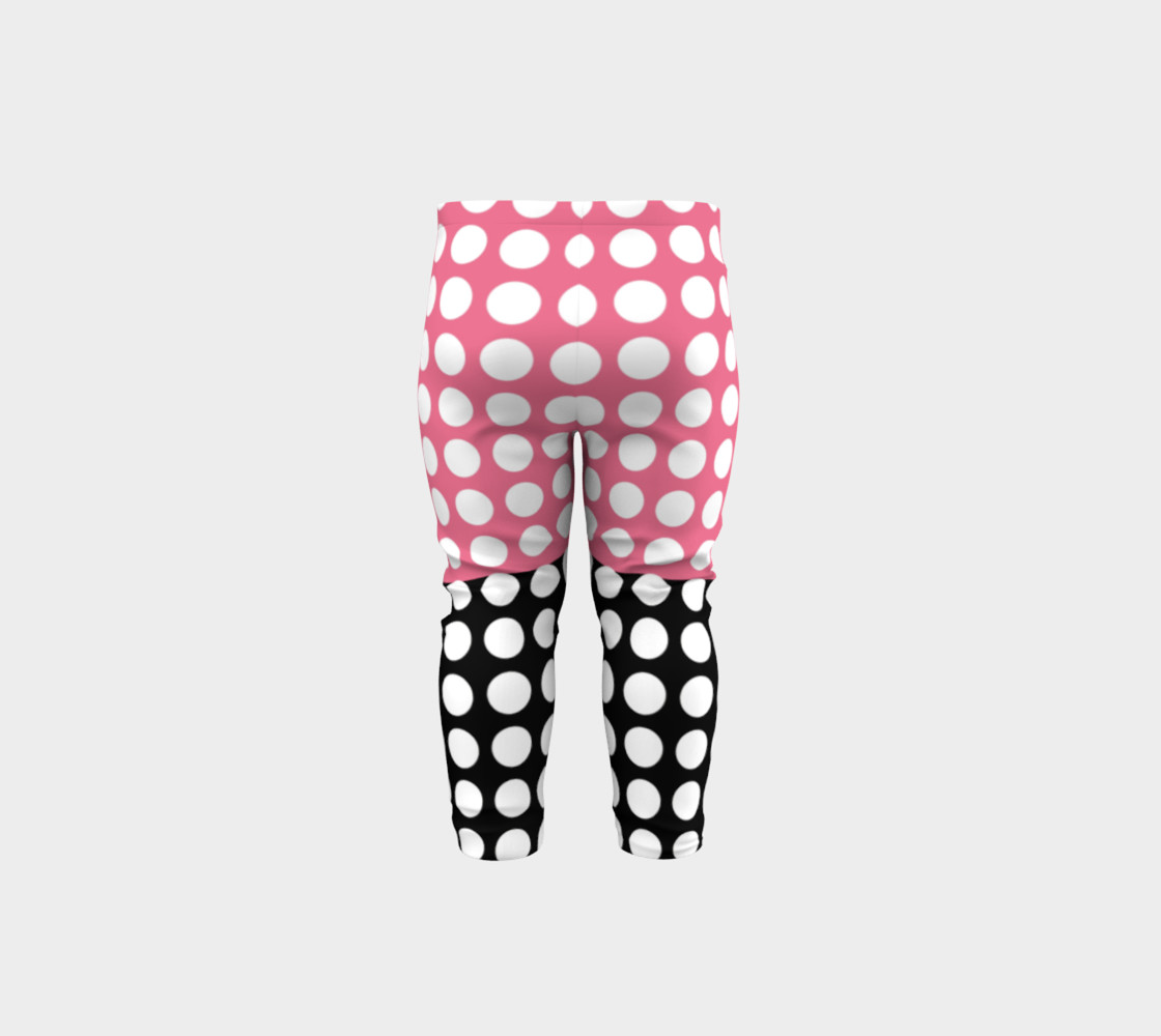 Pink and Black with white dots preview #5