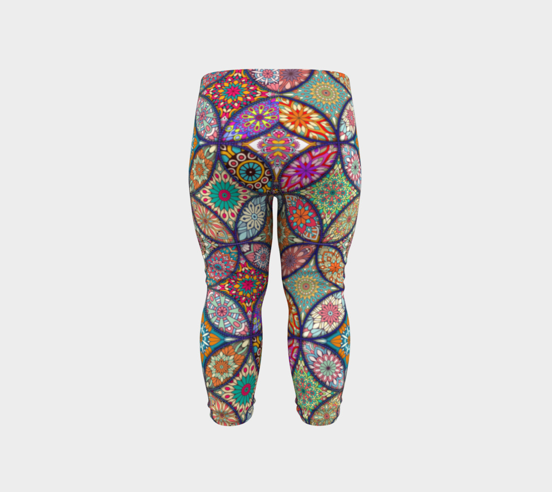 Vibrant Mandalas Baby Leggings preview #6
