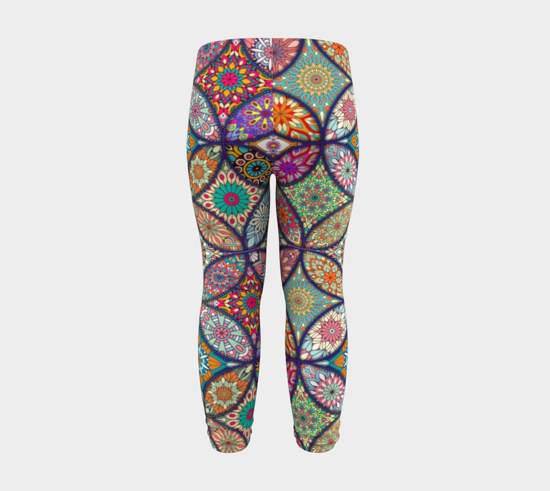 Vibrant Mandalas Baby Leggings preview #8