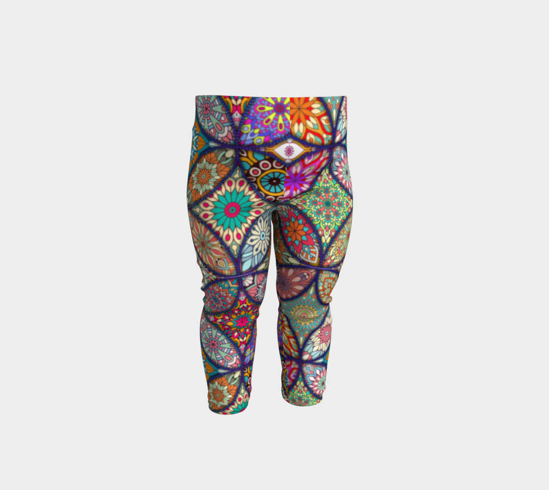 Vibrant Mandalas Baby Leggings preview #1