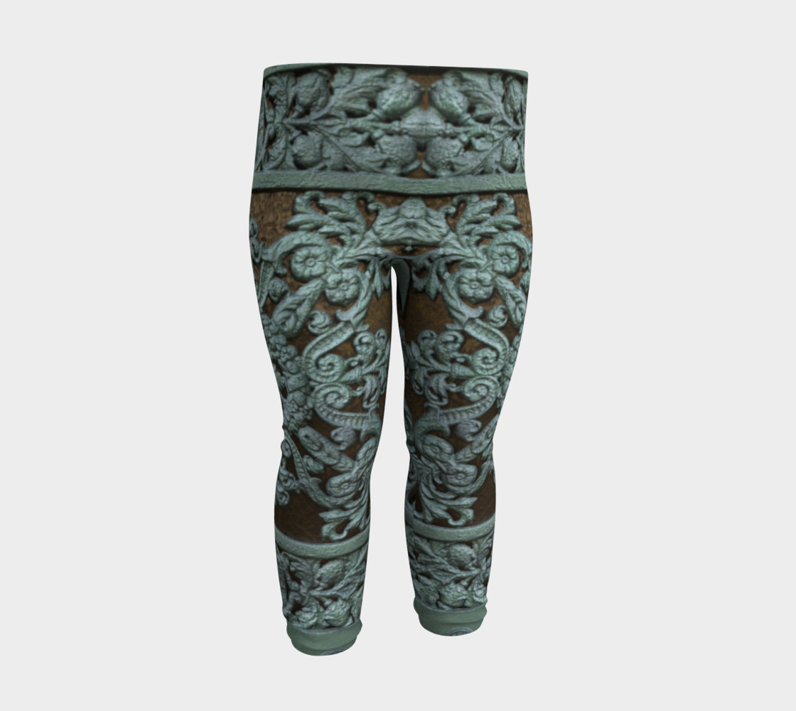 Green filigree baby preview #3
