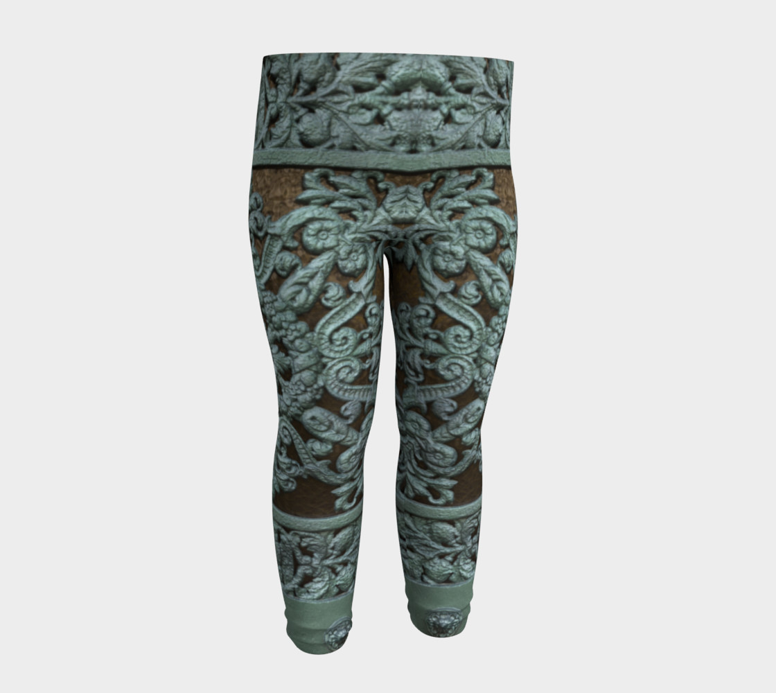 Green filigree baby preview #4