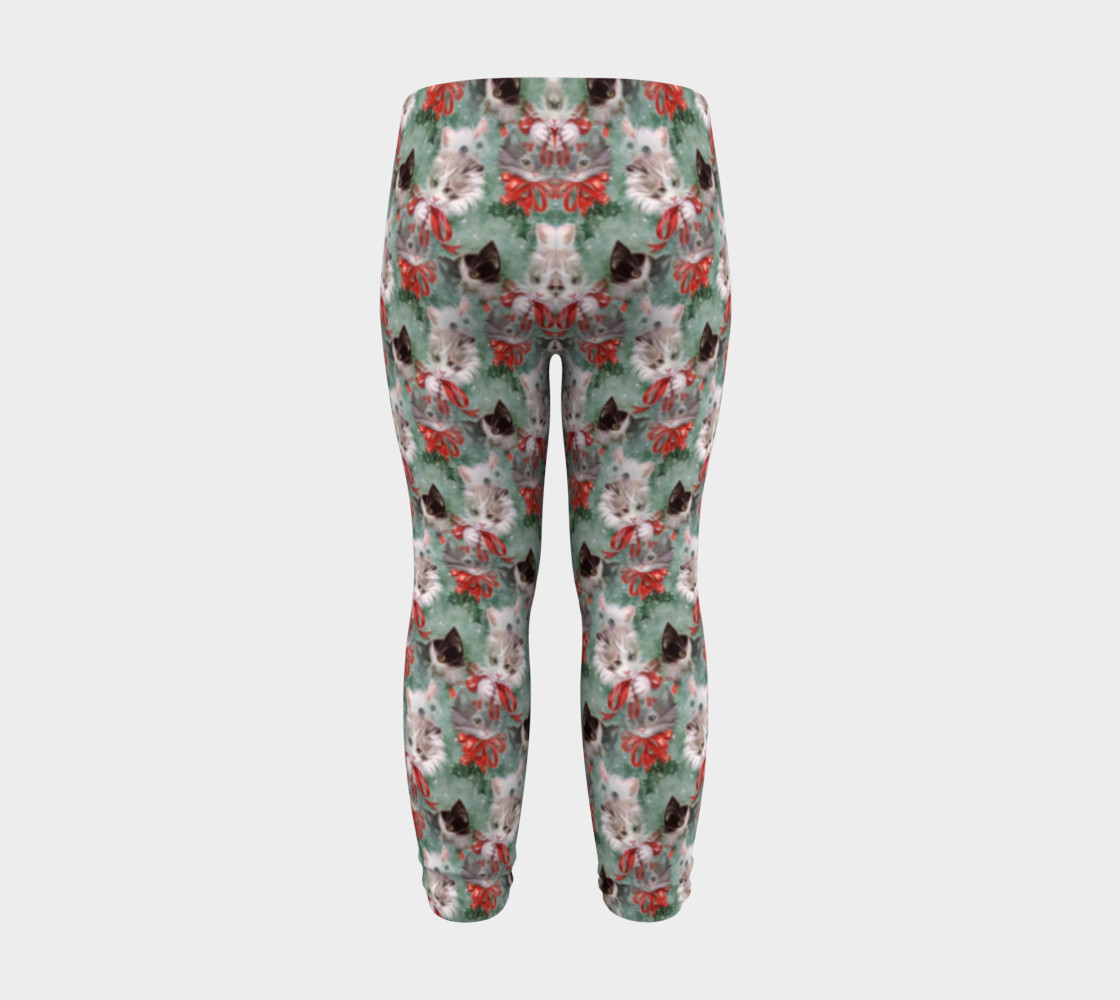 Christmas Kitties Baby Leggings preview #8