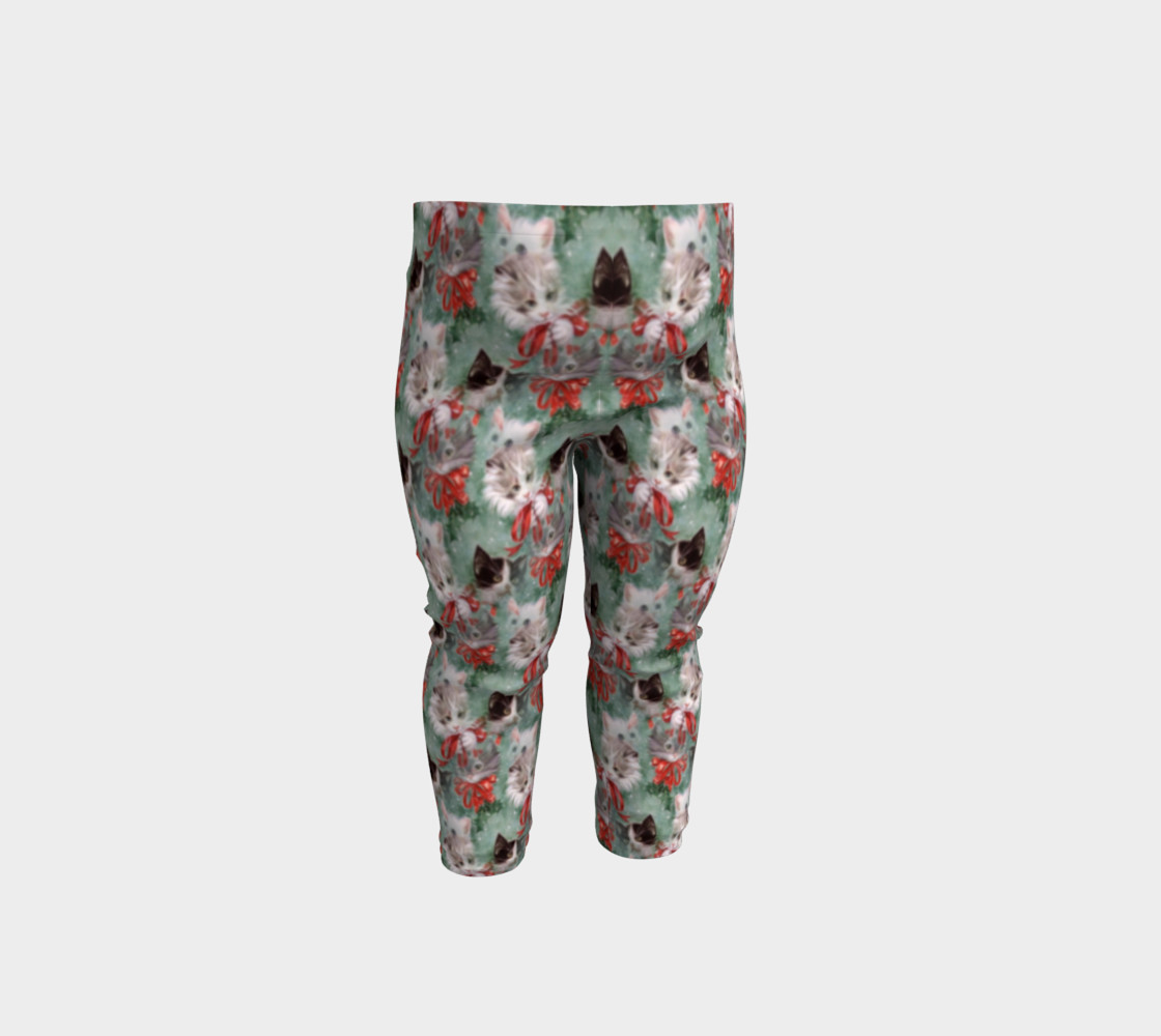 Christmas Kitties Baby Leggings preview #1