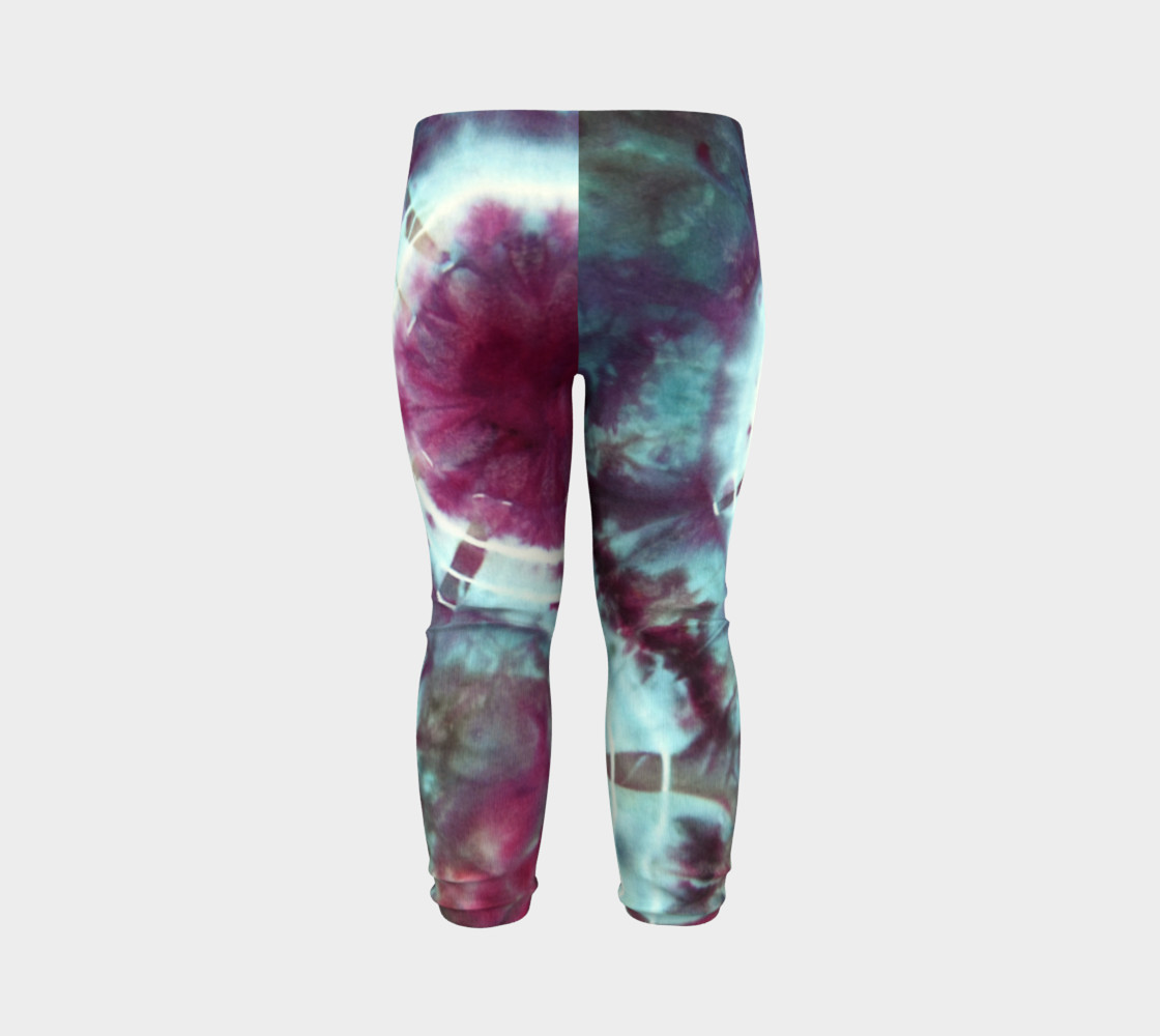 Pink Circles Baby Leggings preview #7