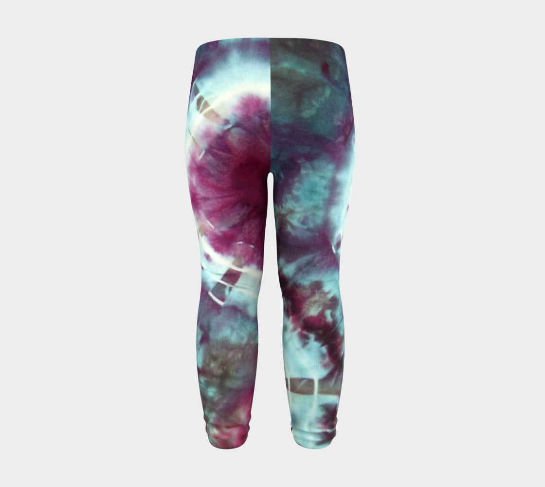 Pink Circles Baby Leggings preview #8