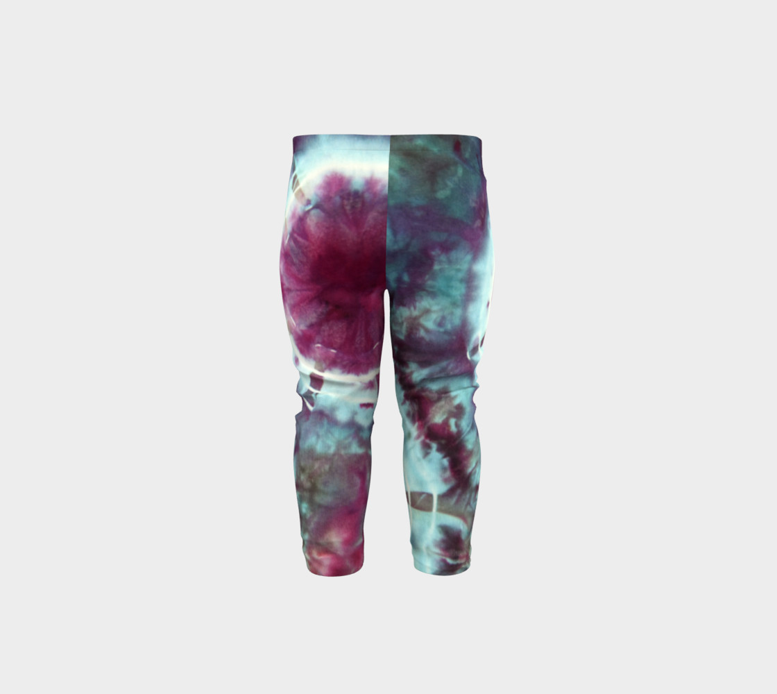 Pink Circles Baby Leggings preview #5