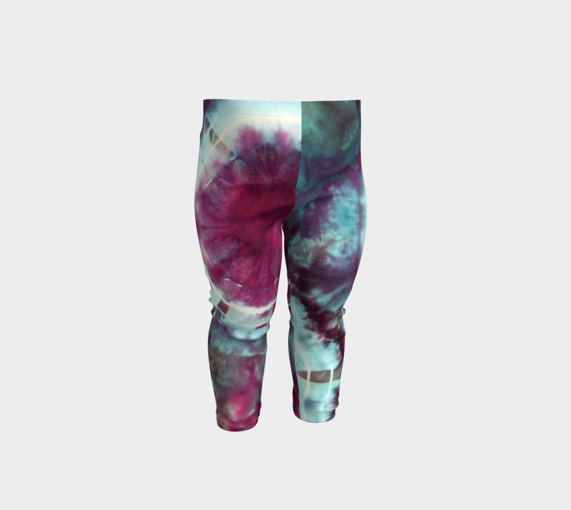 Pink Circles Baby Leggings preview #1